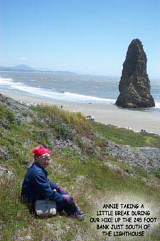 Cape Blanco beach hillside hike Port Orford OR Oregon Fiddlersgreen.net